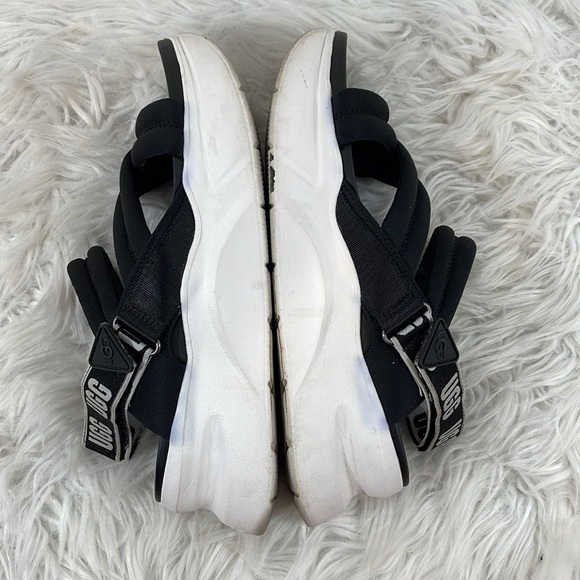 UGG L.A. Sun Platform Sandals Black & White Size 9 - Picture 8 of 12